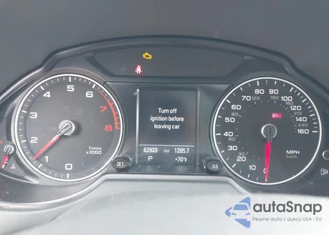 2016 Audi Q5 2.0T Premium z USA, uszkodzony, nr VIN WA1L2AFP0GA057878